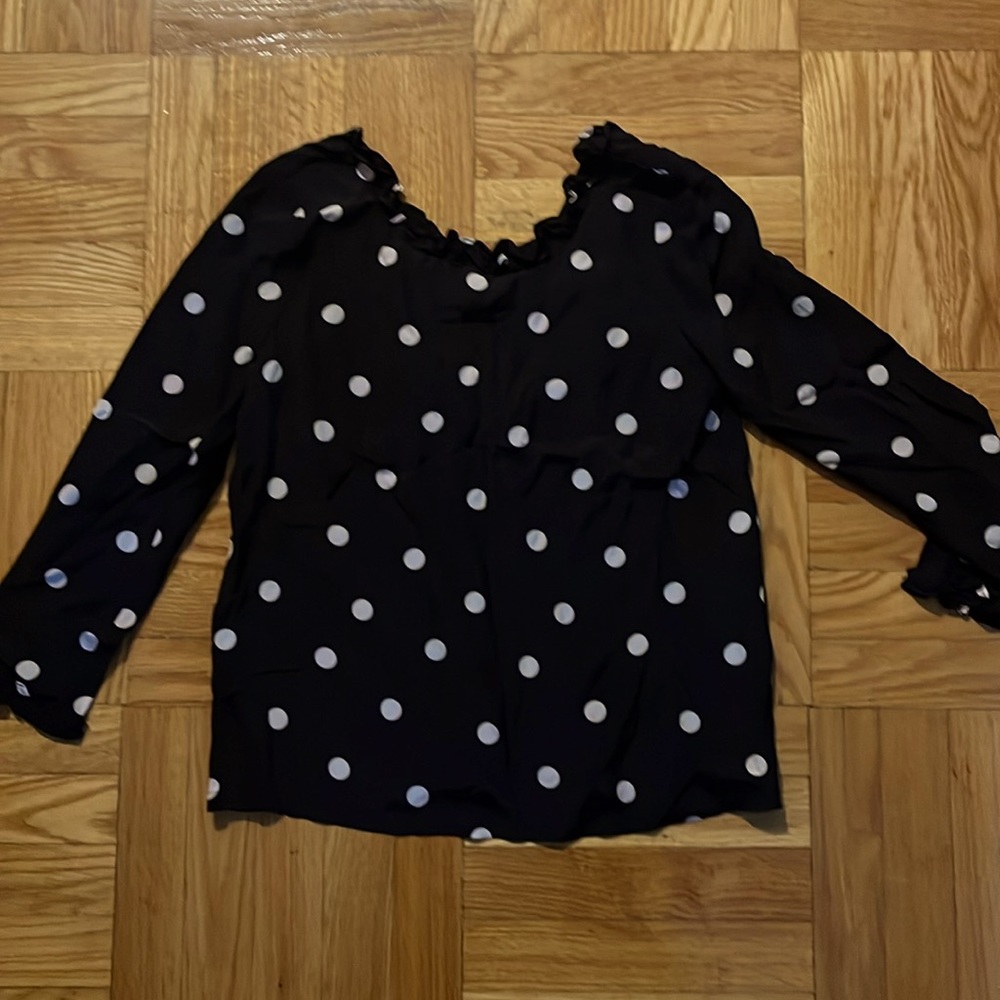Polka dot shirt